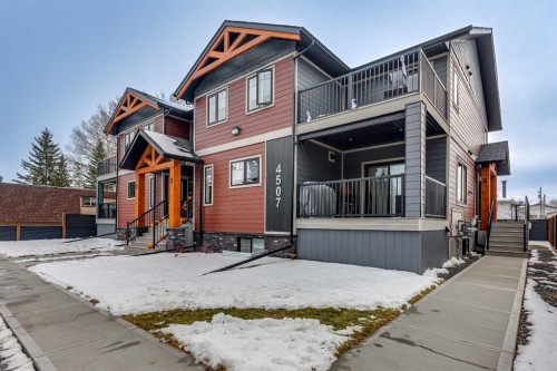 4507 48 Avenue, Sylvan Lake, AB - Outdoor With Facade