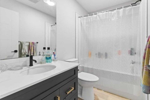 4507 48 Avenue, Sylvan Lake, AB - Indoor Photo Showing Bathroom