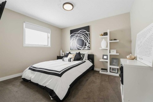 90 Allison Crescent, Red Deer, AB - Indoor Photo Showing Bedroom