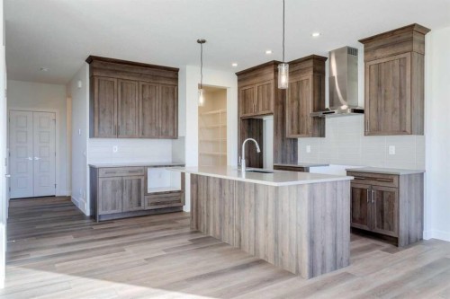 315 Dawson Dock Way, Chestermere, AB - Indoor Photo Showing Kitchen