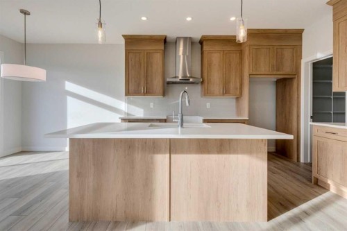 303 Dawson Dock Way, Chestermere, AB - Indoor Photo Showing Kitchen