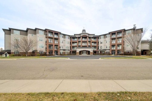 404-5213 61 Street, Red Deer, AB - Outdoor With Balcony With Facade