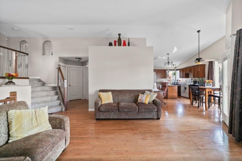 5414 59 Street, Camrose, AB - Indoor Photo Showing Living Room