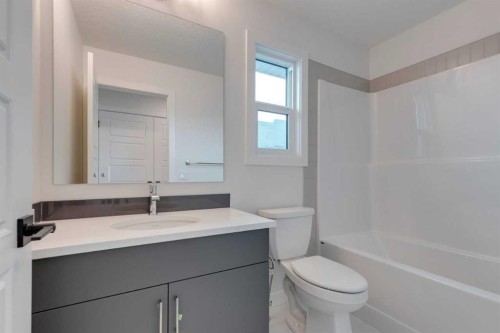 495 Lawthorn Way Se, Airdrie, AB - Indoor Photo Showing Bathroom