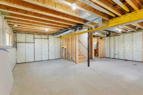115 Hampton Crescent, Sylvan Lake, AB - Indoor Photo Showing Basement