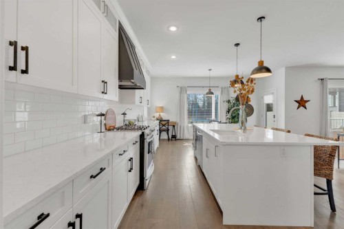 89 Connaught Crescent, Red Deer, AB - Indoor Photo Showing Kitchen With Upgraded Kitchen