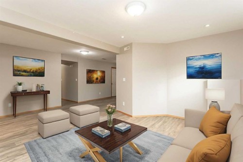 24 Lanterman Close, Red Deer, AB - Indoor Photo Showing Living Room