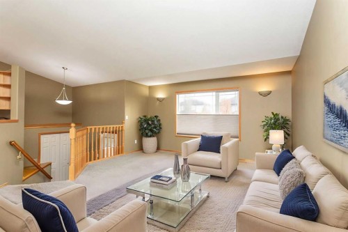 24 Lanterman Close, Red Deer, AB - Indoor Photo Showing Living Room