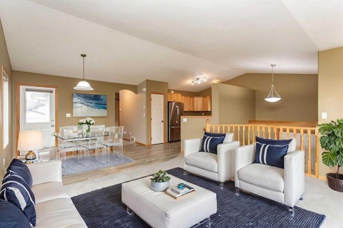 24 Lanterman Close, Red Deer, AB - Indoor Photo Showing Living Room