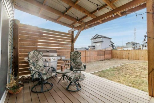 85 Crestview Boulevard, Sylvan Lake, AB - Outdoor With Deck Patio Veranda With Exterior