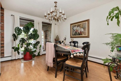 3810 64 Street, Camrose, AB - Indoor Photo Showing Dining Room
