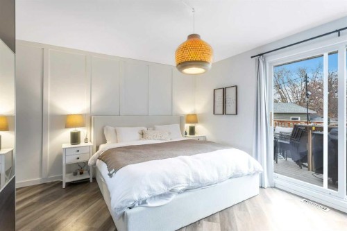 7 Westview Drive, Lacombe, AB - Indoor Photo Showing Bedroom