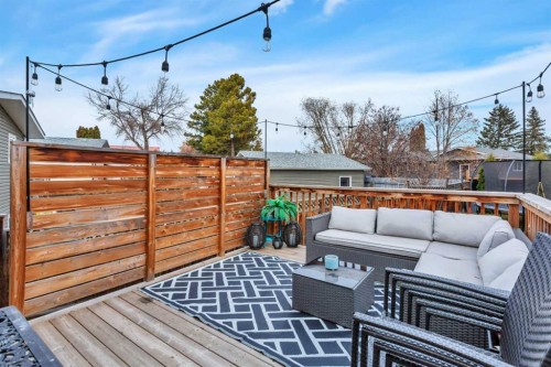 7 Westview Drive, Lacombe, AB - Outdoor With Deck Patio Veranda With Exterior