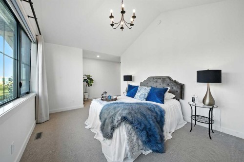 129 Emerald Drive, Red Deer, AB - Indoor Photo Showing Bedroom