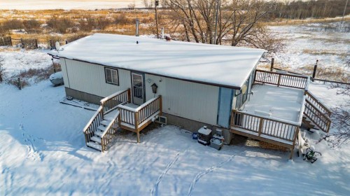 20140 Twp Rd. 380, Rural Stettler No. 6, County Of, AB - Outdoor With Deck Patio Veranda