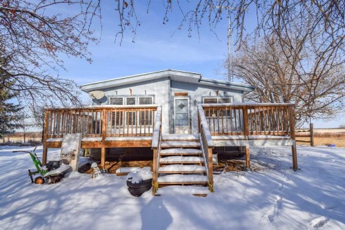 20140 Twp Rd. 380, Rural Stettler No. 6, County Of, AB - Outdoor With Deck Patio Veranda