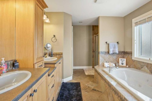 10 Fieldstone Way, Sylvan Lake, AB - Indoor Photo Showing Bathroom