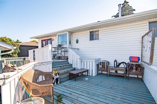 84 Pearson Crescent, Red Deer, AB - Outdoor With Deck Patio Veranda With Exterior