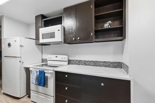 408-10511 19 Avenue Nw, Edmonton, AB - Indoor Photo Showing Kitchen