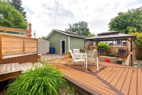 4109 51A Street, Red Deer, AB - Outdoor With Deck Patio Veranda With Exterior