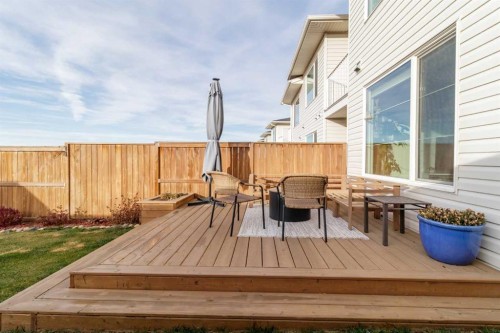 4070 Ryders Ridge Boulevard, Sylvan Lake, AB - Outdoor With Deck Patio Veranda With Exterior