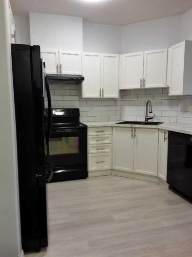 202-5211 39 Street, Red Deer, AB - Indoor Photo Showing Kitchen