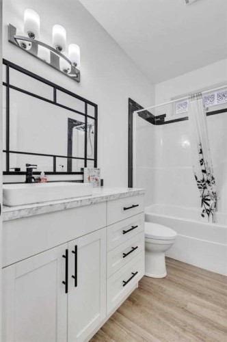 98 Village Crescent, Red Deer, AB - Indoor Photo Showing Bathroom