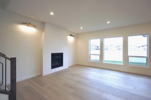 20 Eaton Crescent, Red Deer, AB - Indoor With Fireplace