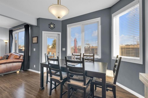 38 Rolling Hills Bay, Blackfalds, AB - Indoor Photo Showing Dining Room