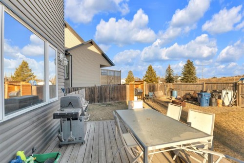 38 Rolling Hills Bay, Blackfalds, AB - Outdoor With Deck Patio Veranda With Exterior