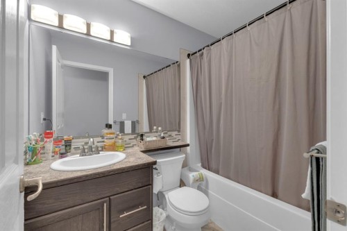 38 Rolling Hills Bay, Blackfalds, AB - Indoor Photo Showing Bathroom