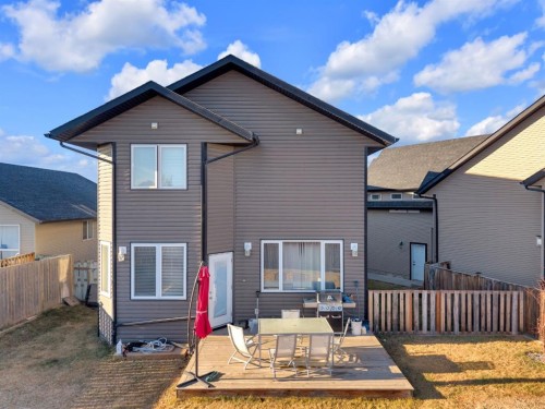 38 Rolling Hills Bay, Blackfalds, AB - Outdoor With Deck Patio Veranda With Exterior