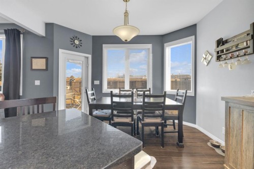 38 Rolling Hills Bay, Blackfalds, AB - Indoor Photo Showing Dining Room
