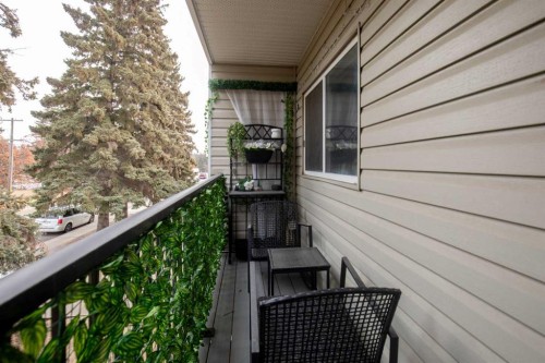 202-4719 33 Street, Red Deer, AB - Outdoor With Balcony With Exterior