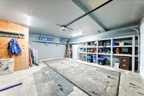 37 Heartland Crescent, Penhold, AB - Indoor Photo Showing Garage