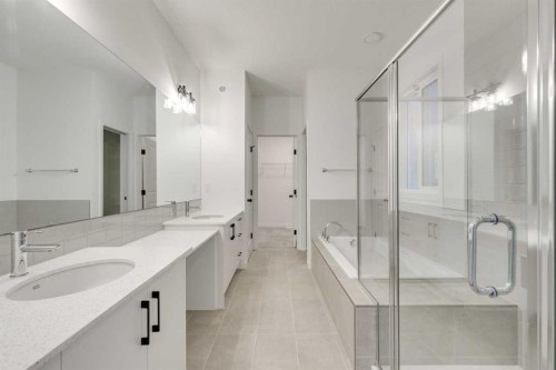 75 Fireside Common, Cochrane, AB - Indoor Photo Showing Bathroom