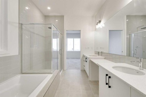 75 Fireside Common, Cochrane, AB - Indoor Photo Showing Bathroom