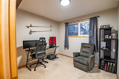 1012-25054 South Pine Lake Road, Rural Red Deer County, AB - Indoor Photo Showing Office