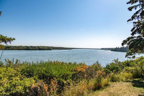 1012-25054 South Pine Lake Road, Rural Red Deer County, AB - Outdoor With Body Of Water With View