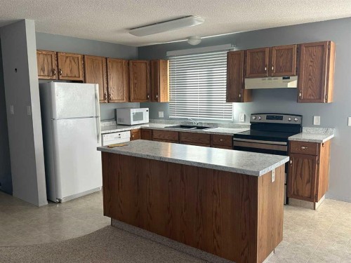 4921 53 Street, Rocky Mountain House, AB - Indoor Photo Showing Kitchen
