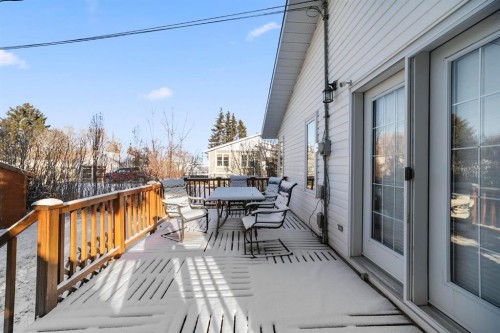 5220 47 Street, Camrose, AB - Outdoor With Deck Patio Veranda With Exterior