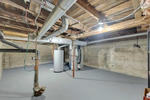 2014 24 Avenue, Delburne, AB - Indoor Photo Showing Basement