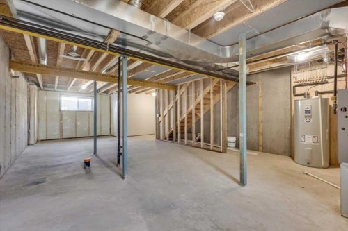 42 Irvin Way, Sylvan Lake, AB - Indoor Photo Showing Basement
