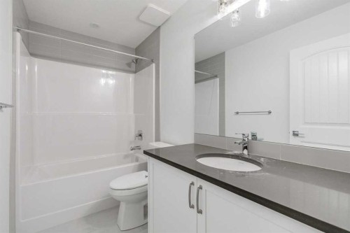 221 Bridgeport Gate Sw, Chestermere, AB - Indoor Photo Showing Bathroom
