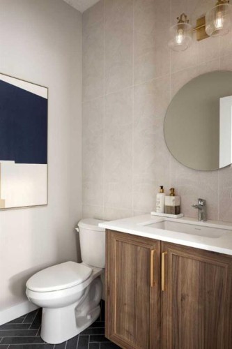 244 Drystone Walk Nw, Calgary, AB - Indoor Photo Showing Bathroom