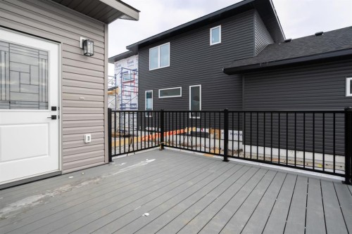 6319 26 Avenue, Camrose, AB - Outdoor With Deck Patio Veranda With Exterior