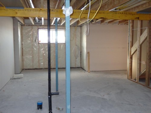 46 Irvin Way, Sylvan Lake, AB - Indoor Photo Showing Basement