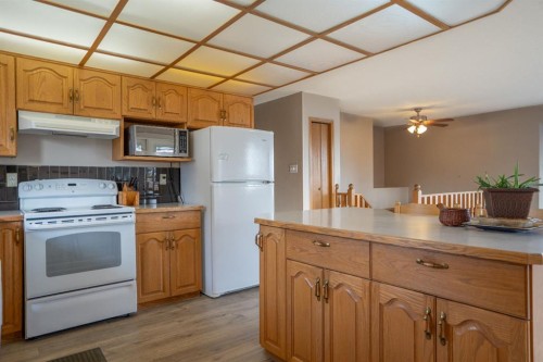 5404 49 Ave, Alix, AB - Indoor Photo Showing Kitchen