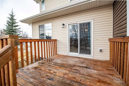 1-5301 Windward Place, Sylvan Lake, AB - Outdoor With Deck Patio Veranda With Exterior