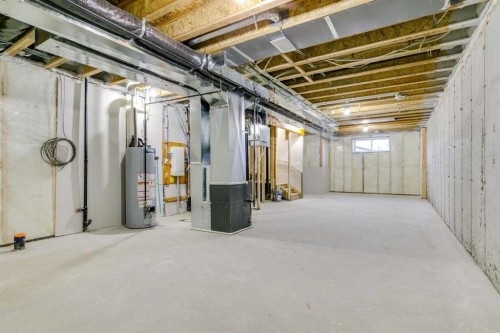 205 Bridgeport Gate, Chestermere, AB - Indoor Photo Showing Basement